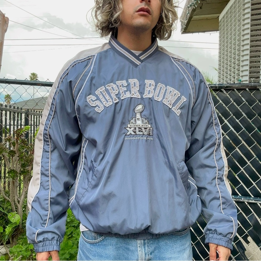 NFL Super Bowl XLVI Pullover Jacket
